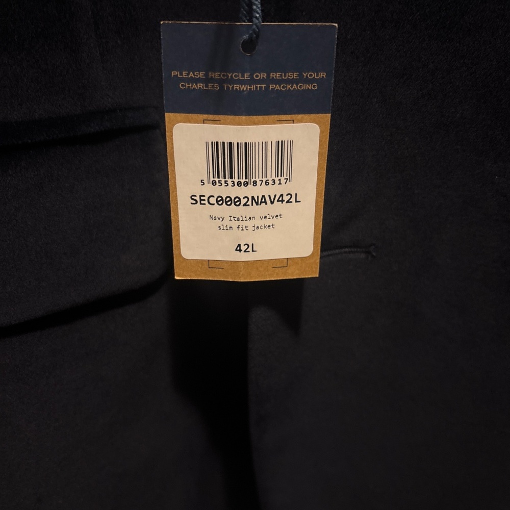 Velvet Dinner Jacket - Picture 2 of 5